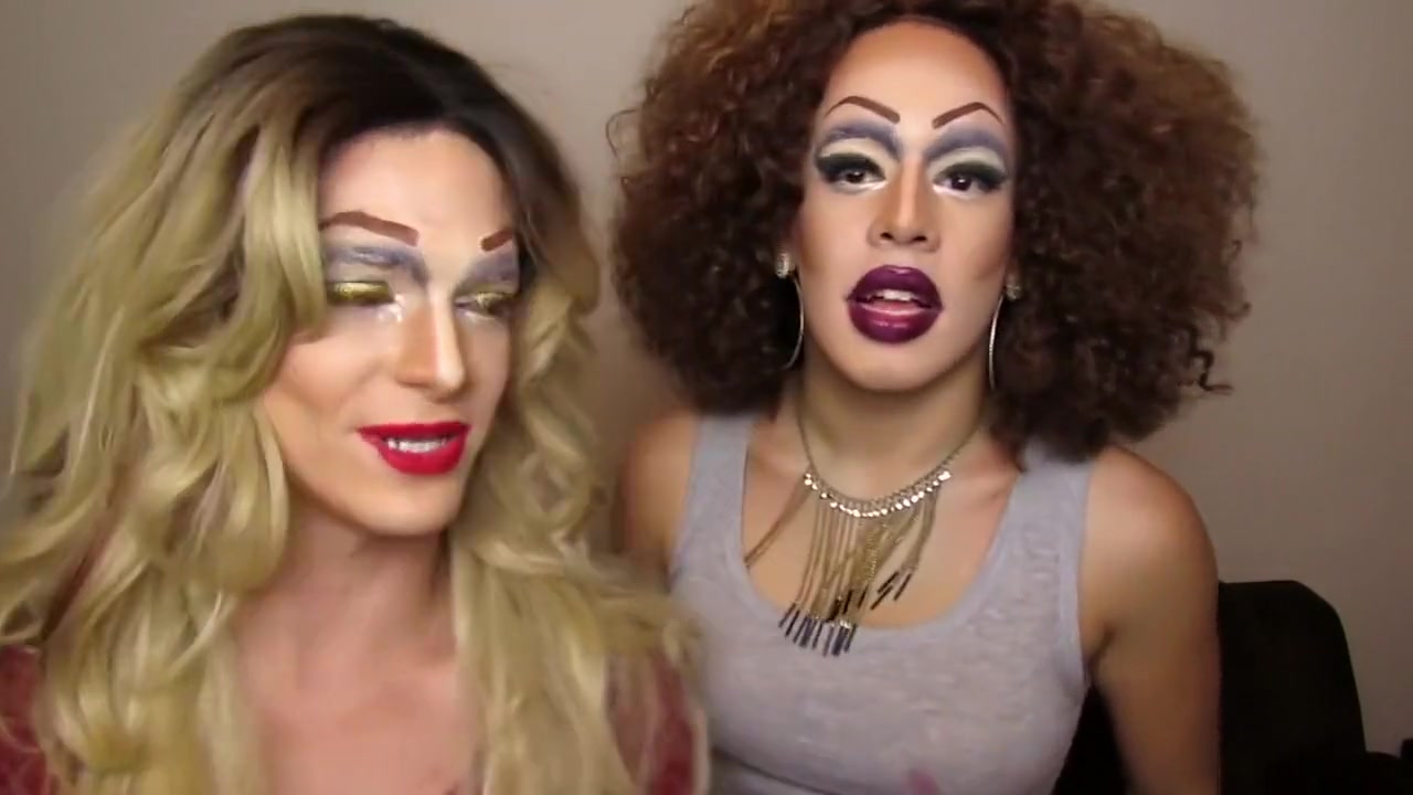 Gloria Groove make a Drag
