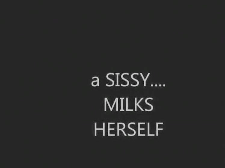 Sissy Hands free Small cock Milking