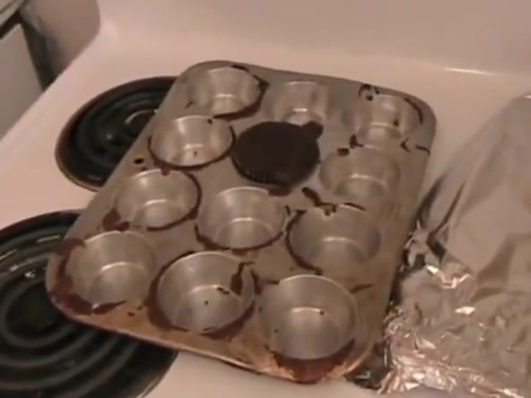 Delia Eats Her Cumcake