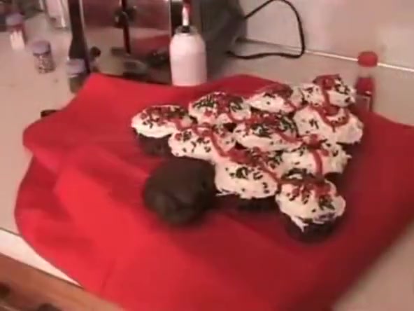 Delia Eats Her Cumcake