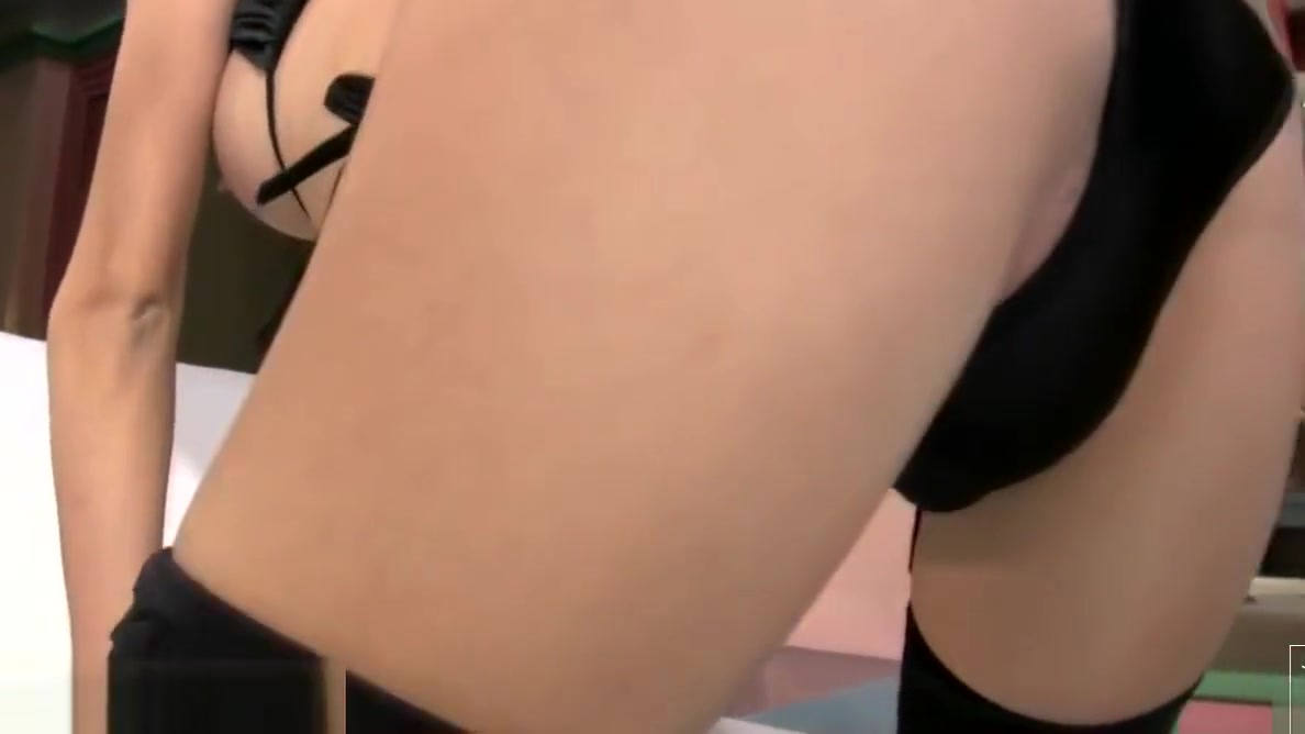 Bigtitted ladyboy shows perfect body and plays with big cock