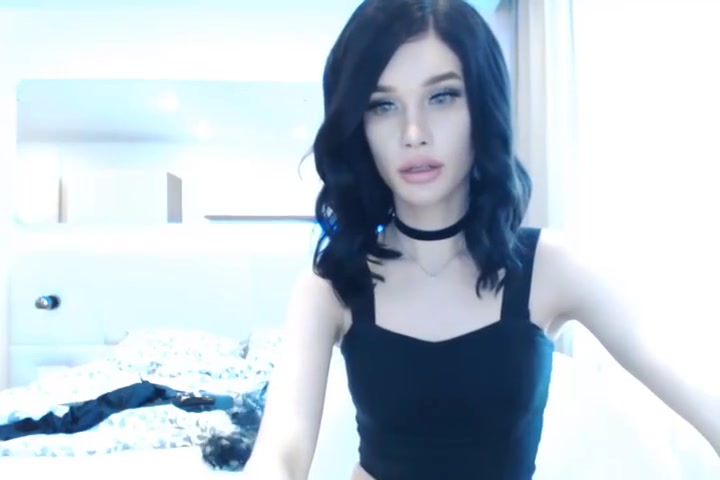 Lady Cola Flashing On web camera