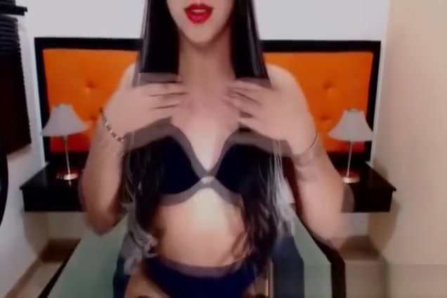 kinky ladyboy playgirl Jerking On cam