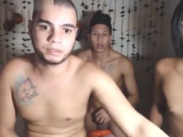 Two homosexual guys And A Trans