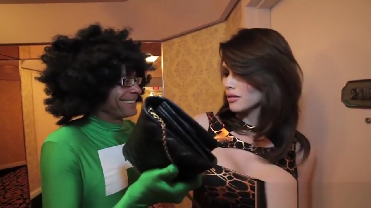 Big titted ladyboy pounded in tight butthole