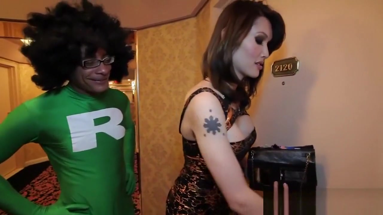 Big titted ladyboy pounded in tight butthole