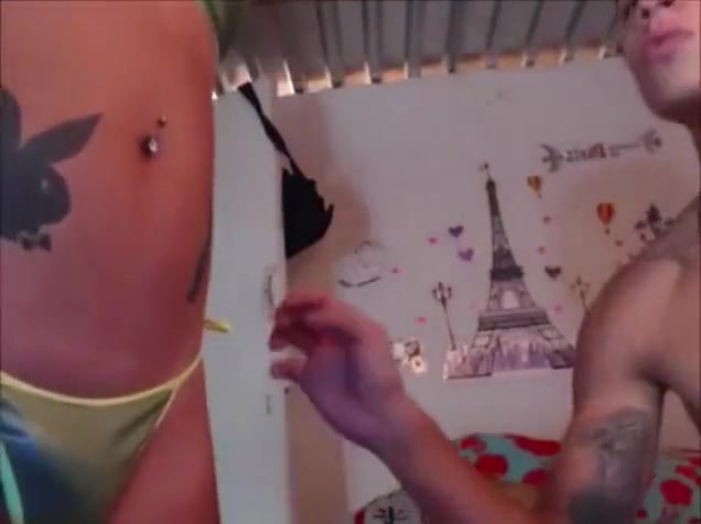 TS teen 18+ Blowing Her Fuckfriend On Webcam