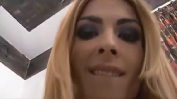 Pretty Hot Blonde Strokes And Cums