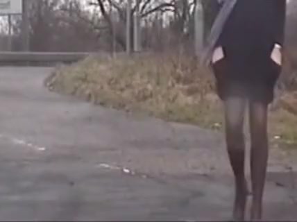 Just me flashing outdoors