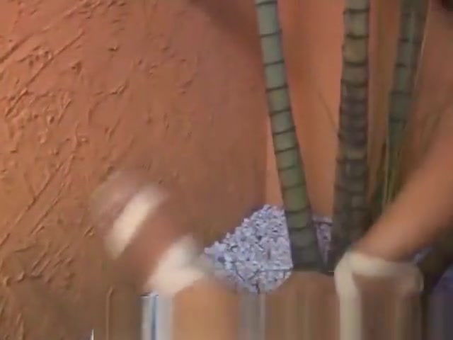 Foxy tranny babe Monica Rodrigues tugging her cock