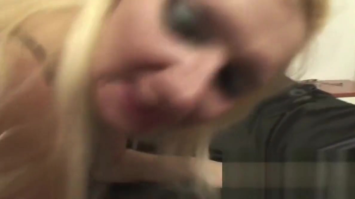 Tranny Art Blonde MILF in full length body stocking fuck a t