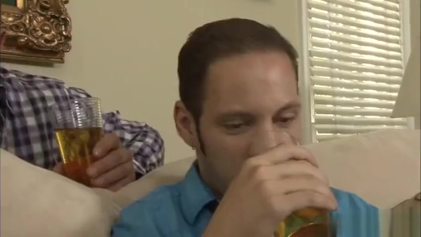 Hot shemale dap with cumshot