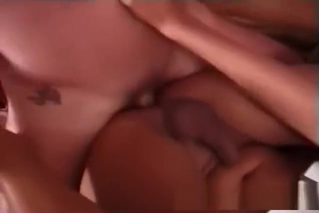 Shemale gets fucked in every position
