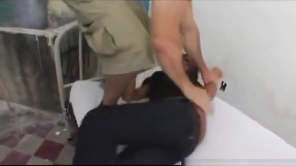 Big butt shemale takes a long dick
