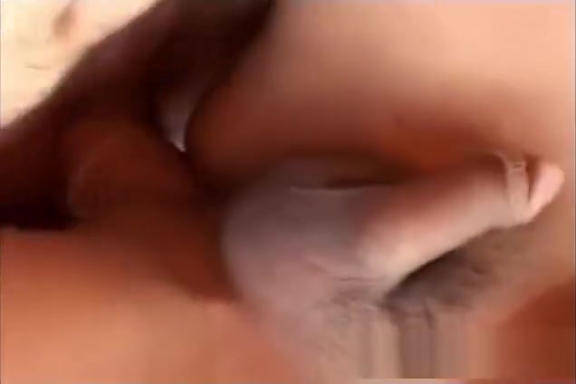 Blonde shemale gets poked by a guy