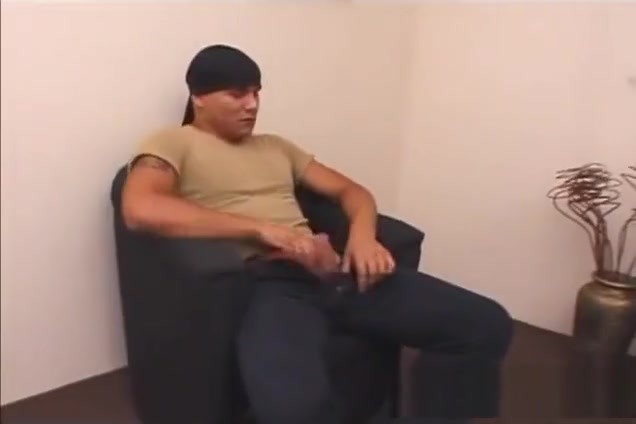 Brunette shemale gets fucked by 2 guys