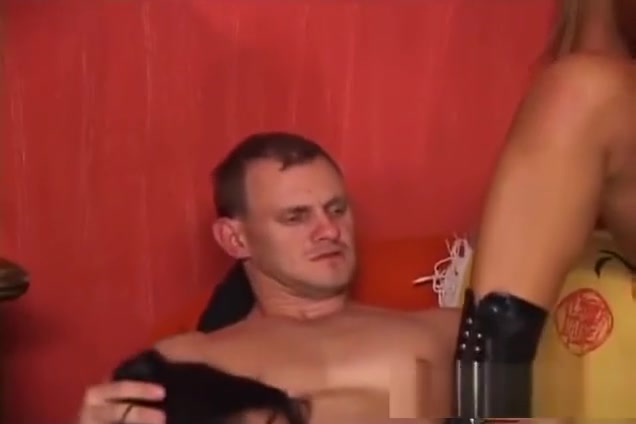 Three shemales get fucked by three guys