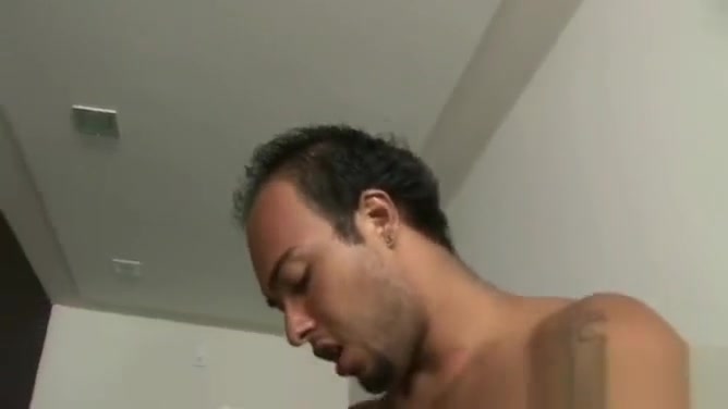 Young tranny licked and fucked