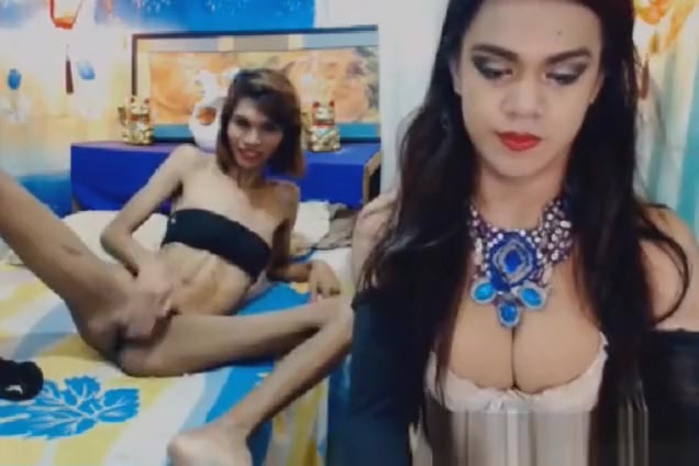 oriental duett ladyboy Hard wazoo nailing