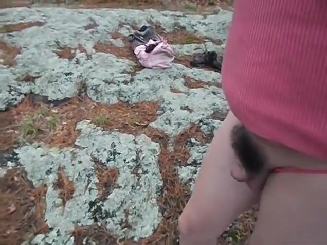 Leslie in the woods 2