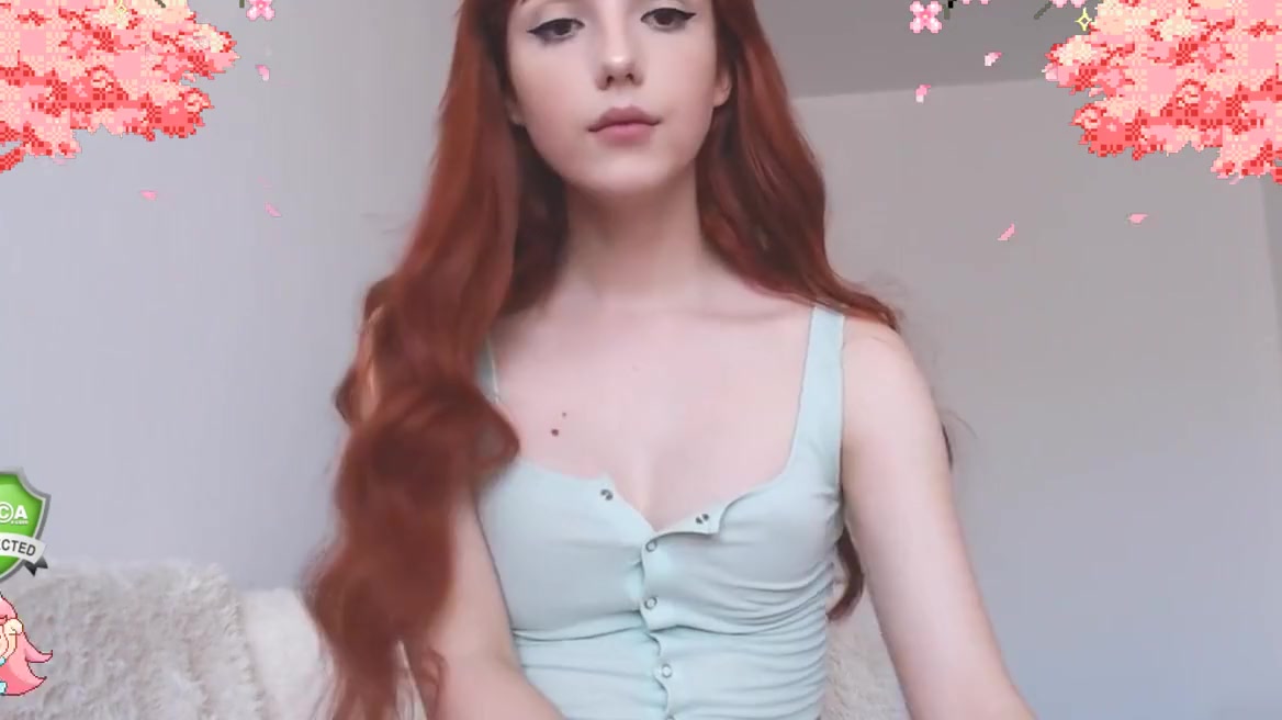 Astonishing porn video transsexual Red Head unbelievable just for you