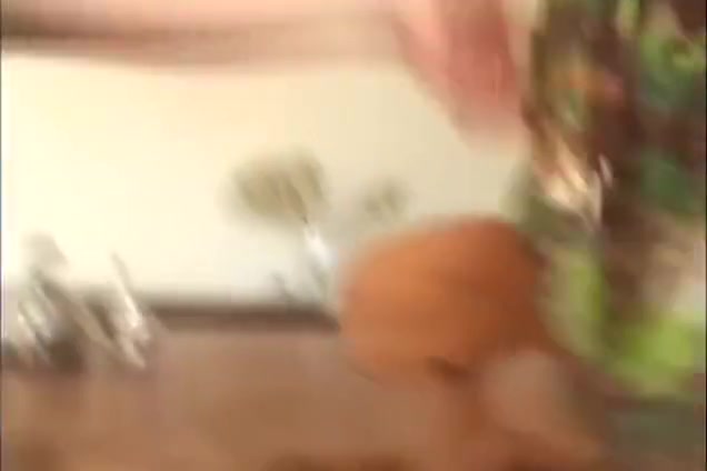 Brunette Tslut sucking horny penis