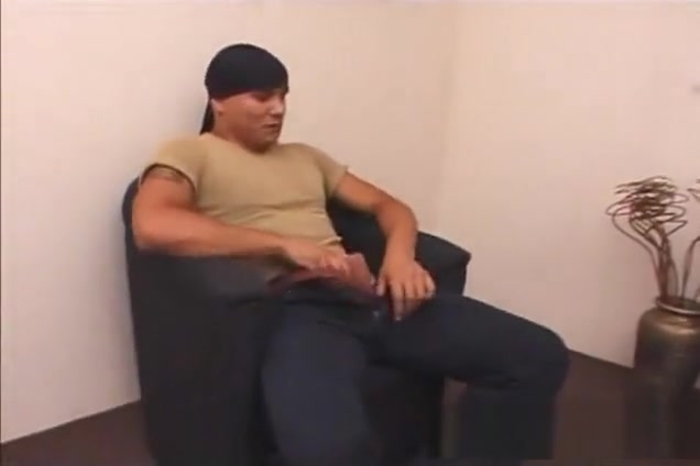 Brunette shemale gets fucked by 2 guys
