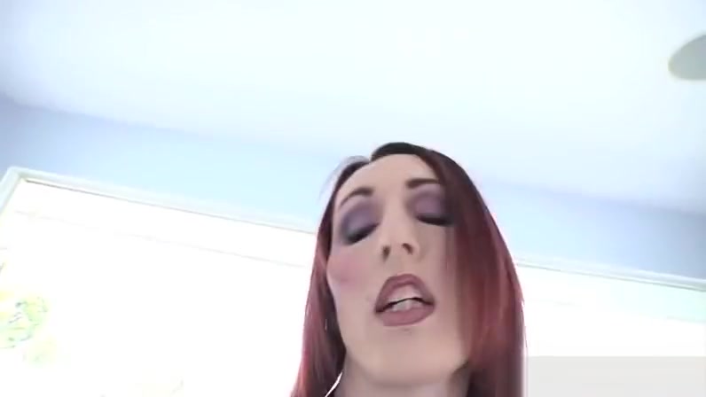 Brittany St. Jordan tugging her hard cock