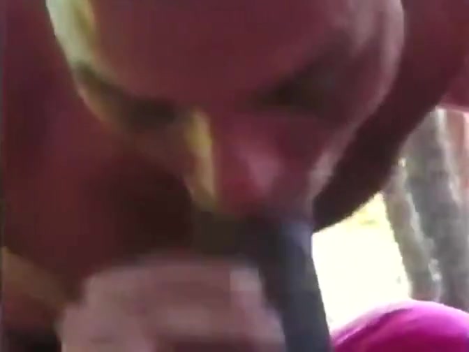 Mutual interracial blowjob outdoors