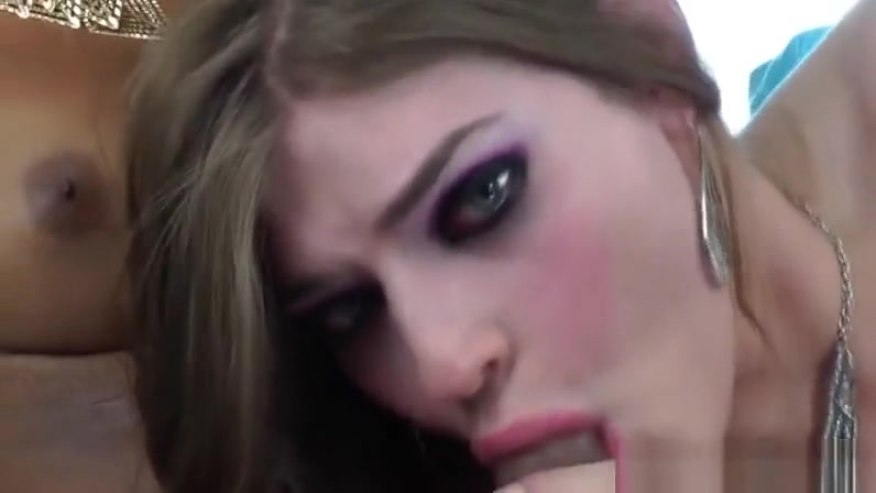 Shemale tgirl eating and fucking ass