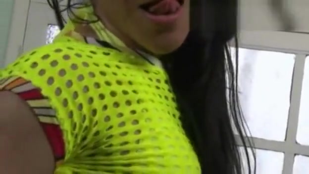 Small tits TS Veronica gets anal dicked