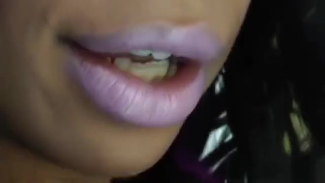 Busty ebony shemale wanking her cock