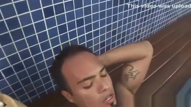 Hot blonde shemale babe getting fucked in the ass