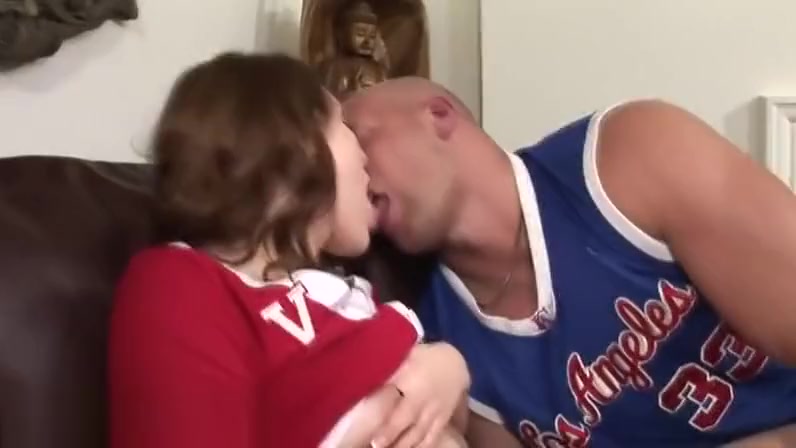 Tgirl cheerleader sucks rod