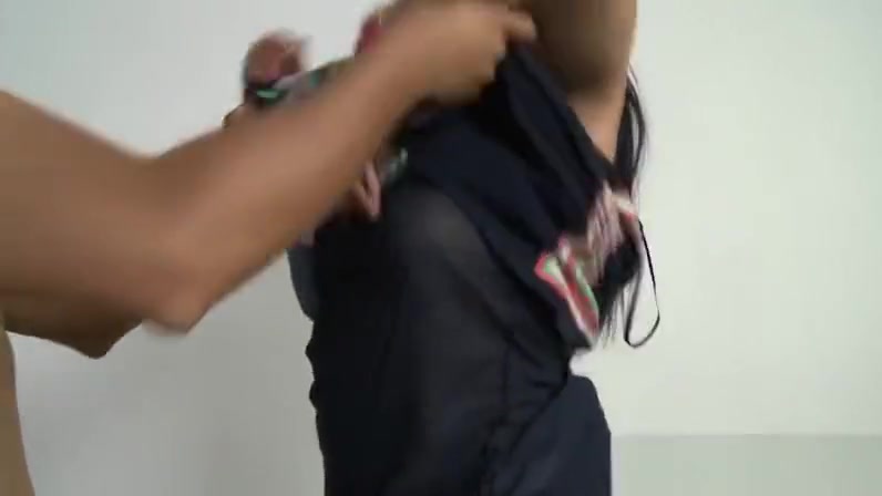 Shemale tranny drooling on hard cock