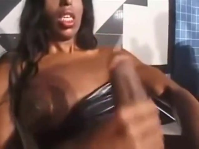 Black shemale big cock