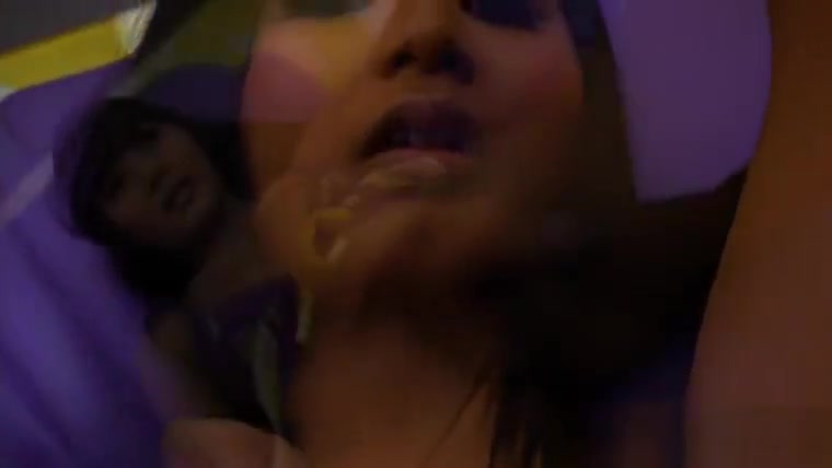 Petite tranny Emmy masturbates her cock