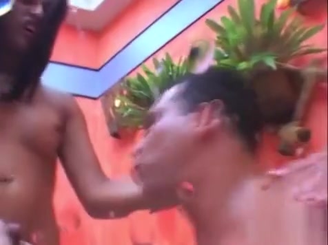 Chicks with dicks share one stud