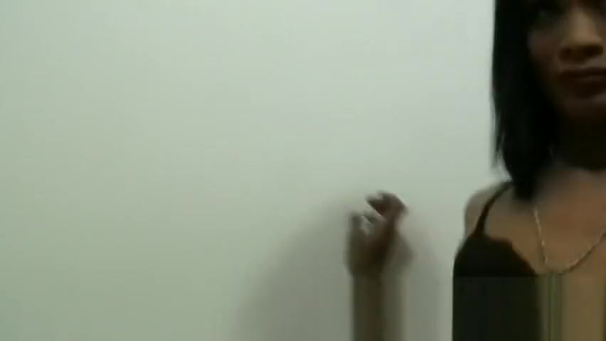 Small titted ladyboy is doing sexy dancing striptease