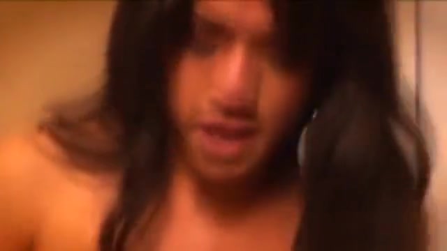 Ass ramming asian ladyboy cummed on