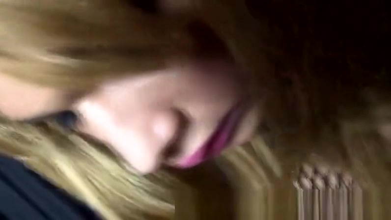 Tranny in fishnet gets her cock sucked off