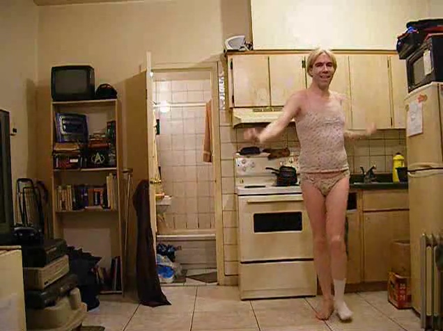 Amateur Crossdresser Teasing On Cam