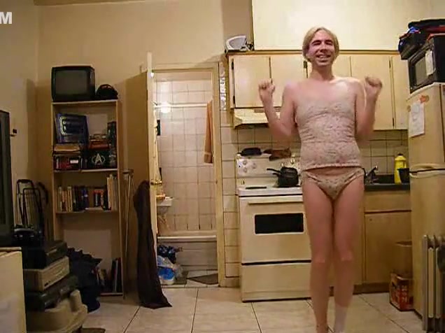 Amateur Crossdresser Teasing On Cam