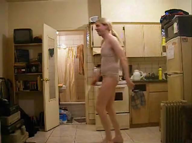 Amateur Crossdresser Teasing On Cam