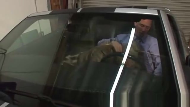Tranny sucks dude cock
