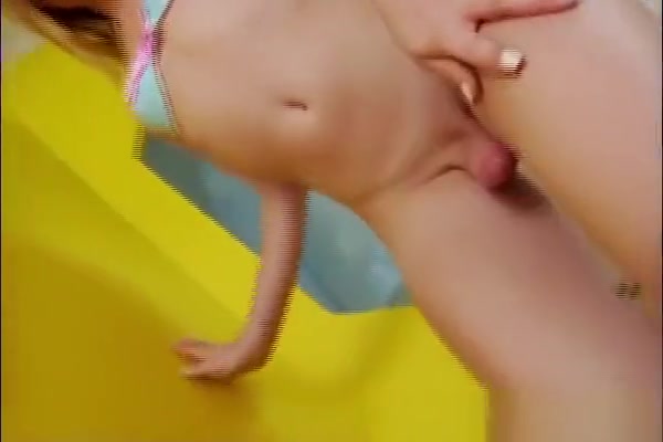 Gorgeous tranny stroking her thick cock