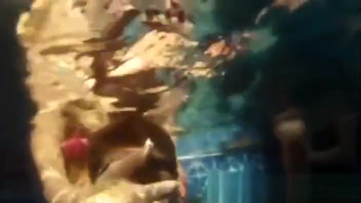 A pool party for transexuals going wet and wild