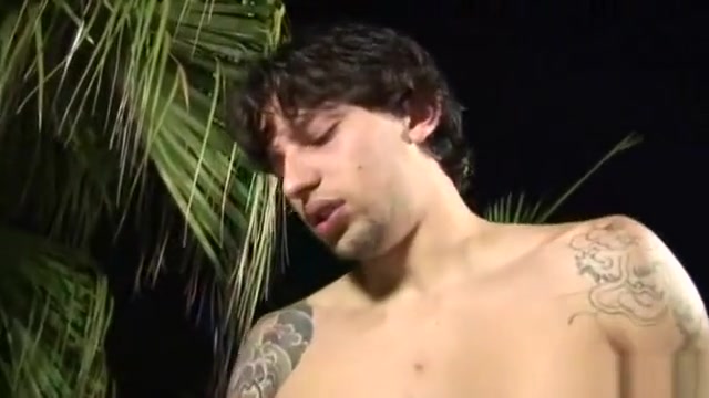Wild fuck on a bench