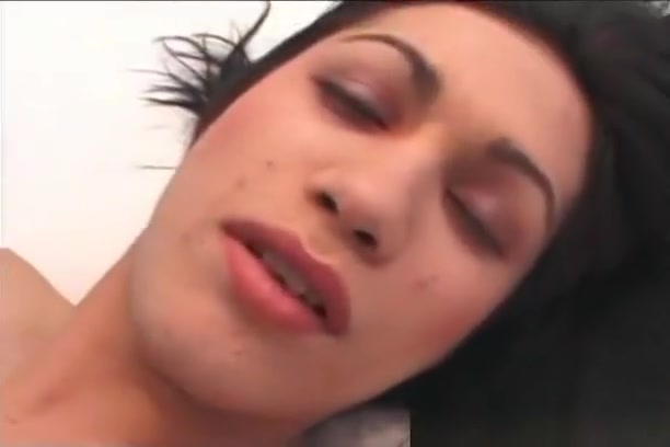 Horny shemale gets drilled by a chap