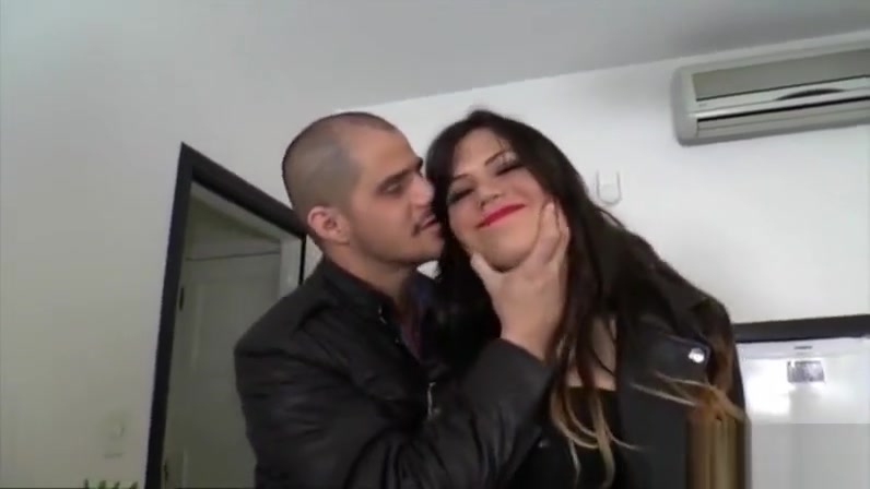 Sexy huge boobs tranny Danielly Colucci analed by dude